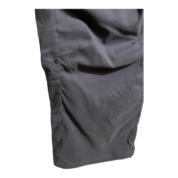 Prana Halle Hiking Convertible Pant in Coal Gray (Short Inseam) Size 12 NWT - Picture 9 of 13